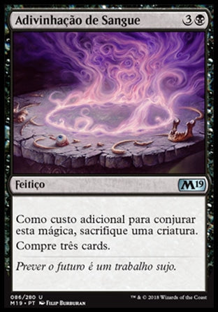 Adivinhação de Sangue / Blood Divination - Magic: The Gathering - MoxLand