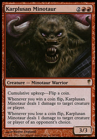 Minotauro Karplusano / Karplusan Minotaur - Magic: The Gathering - MoxLand