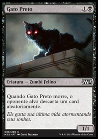 Gato Preto / Black Cat - Magic: The Gathering - MoxLand