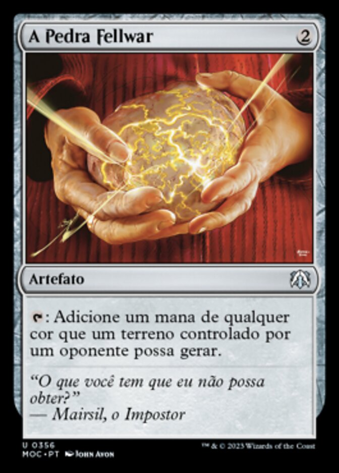 A Pedra Fellwar / Fellwar Stone - Magic: The Gathering - MoxLand