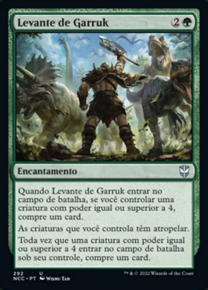 Levante de Garruk / Garruk's Uprising - Magic: The Gathering - MoxLand