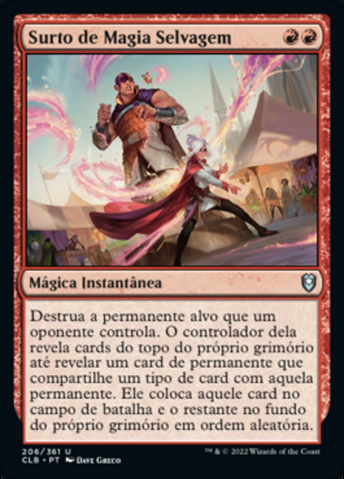 Surto de Magia Selvagem / Wild Magic Surge - Magic: The Gathering - MoxLand