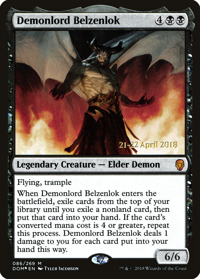 Senhor Demônio Belzenlok / Demonlord Belzenlok - Magic: The Gathering - MoxLand