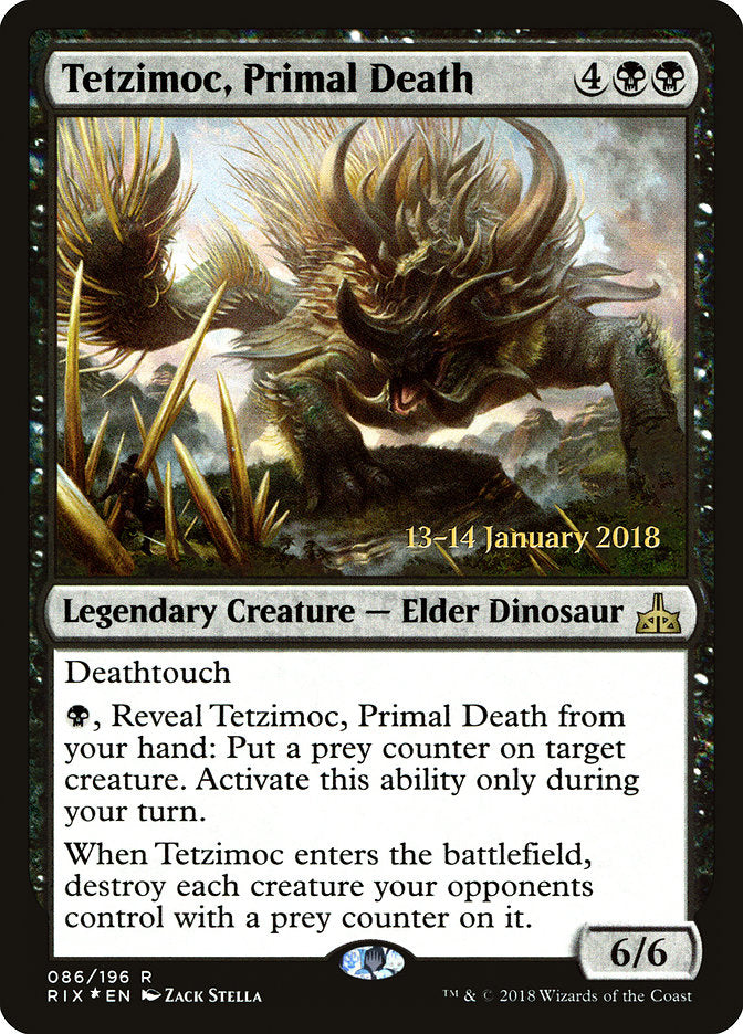 Tetzimoc, Morte Primordial / Tetzimoc, Primal Death - Magic: The Gathering - MoxLand