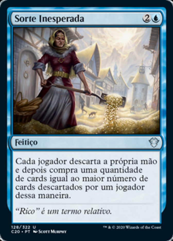 Sorte Inesperada / Windfall - Magic: The Gathering - MoxLand