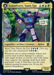 Soundwave, Espião Sônico / Soundwave, Sonic Spy - Magic: The Gathering - MoxLand