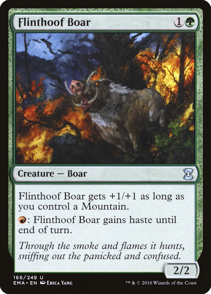 Javali Pata de Pederneira / Flinthoof Boar - Magic: The Gathering - MoxLand