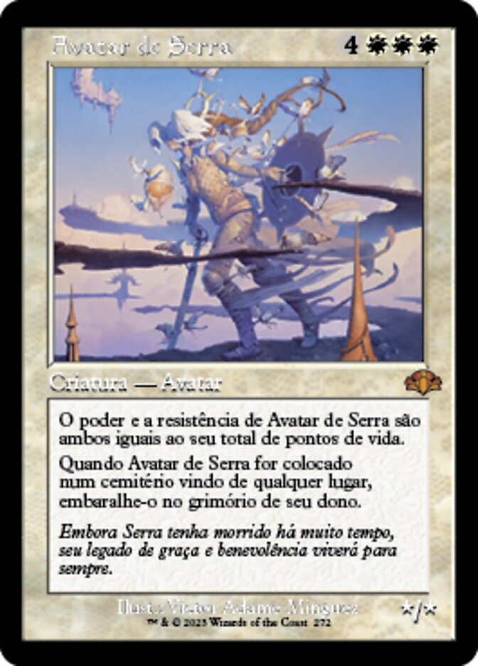 Avatar de Serra / Serra Avatar - Magic: The Gathering - MoxLand