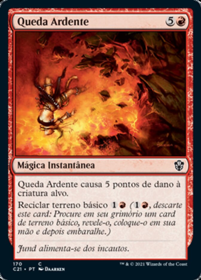 Queda Ardente / Fiery Fall - Magic: The Gathering - MoxLand