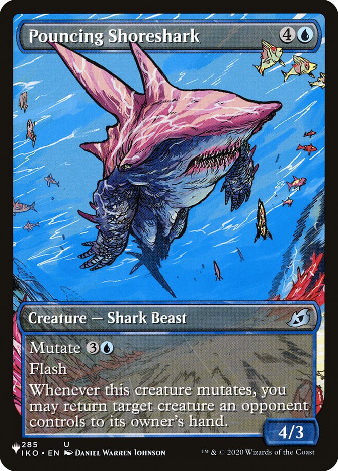 Tubarão-da-costa Saltador / Pouncing Shoreshark - Magic: The Gathering - MoxLand