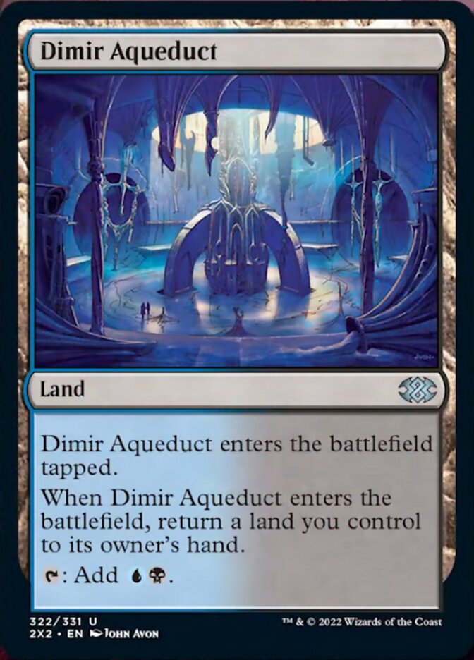 Aqueduto Dimir / Dimir Aqueduct - Magic: The Gathering - MoxLand