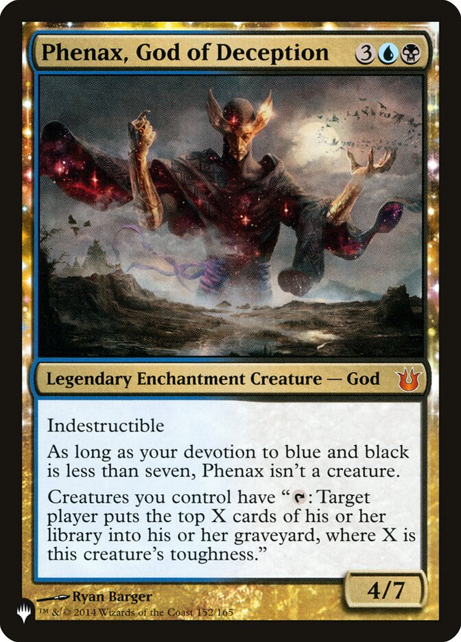 Fenax, Deus da Enganação / Phenax, God of Deception - Magic: The Gathering - MoxLand