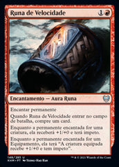 Runa de Velocidade / Rune of Speed - Magic: The Gathering - MoxLand