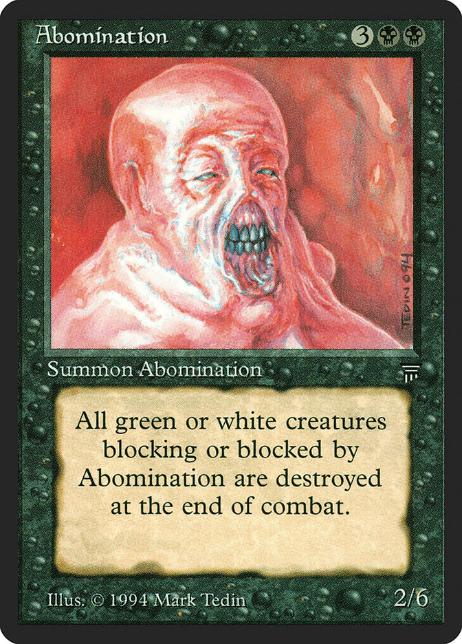 Abominação / Abomination - Magic: The Gathering - MoxLand