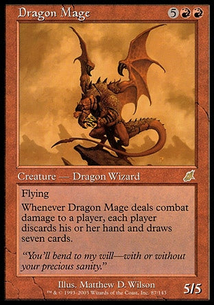 Dragão Mago / Dragon Mage - Magic: The Gathering - MoxLand