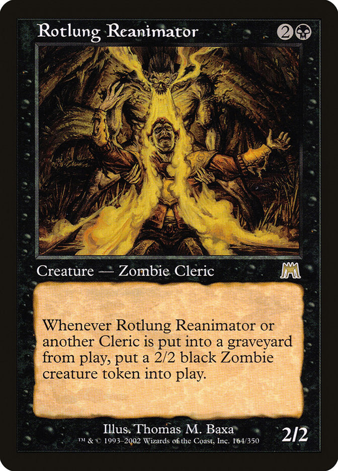 Reanimador de Pulmões Decompostos / Rotlung Reanimator - Magic: The Gathering - MoxLand