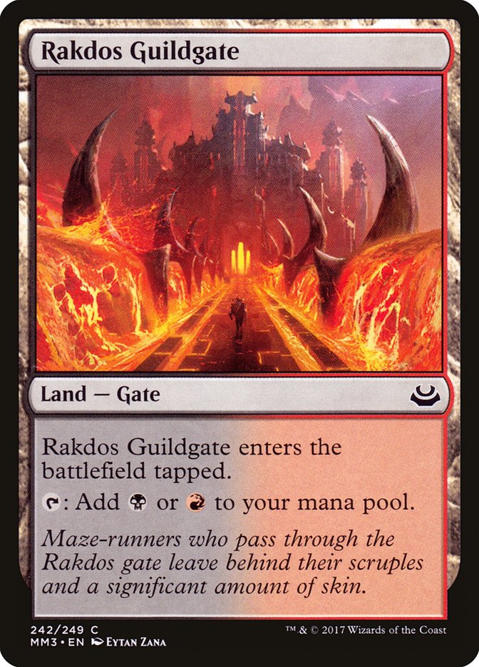 Portão da Guilda Rakdos / Rakdos Guildgate - Magic: The Gathering - MoxLand