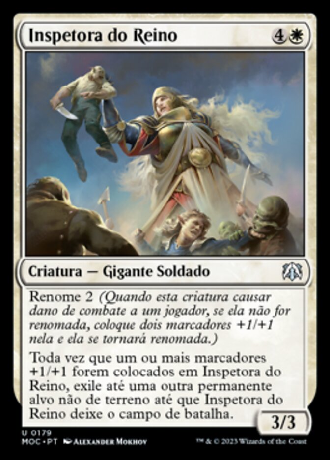 Inspetora do Reino / Constable of the Realm - Magic: The Gathering - MoxLand