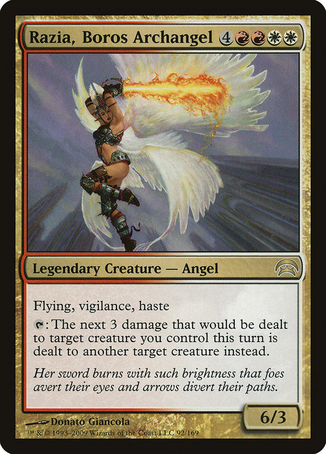 Razia, arcanjo dos Boros / Razia, Boros Archangel - Magic: The Gathering - MoxLand