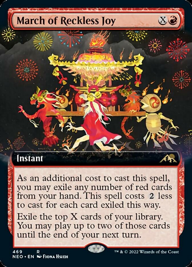 Marcha da Alegria Incauta / March of Reckless Joy - Magic: The Gathering - MoxLand