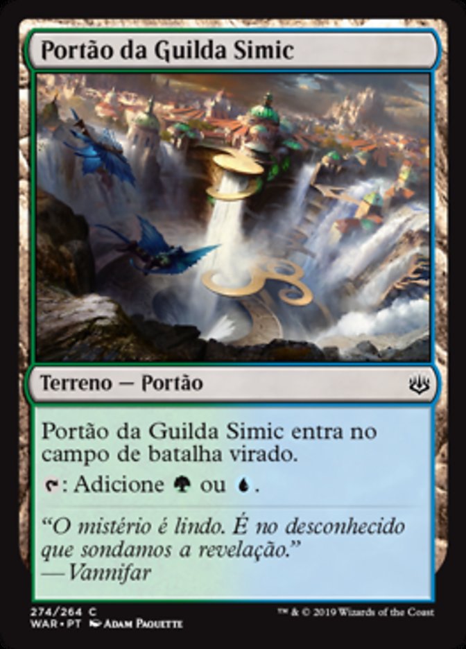 Portão da Guilda Simic / Simic Guildgate - Magic: The Gathering - MoxLand