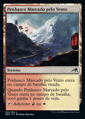 Penhasco Marcado pelo Vento / Wind-Scarred Crag - Magic: The Gathering - MoxLand