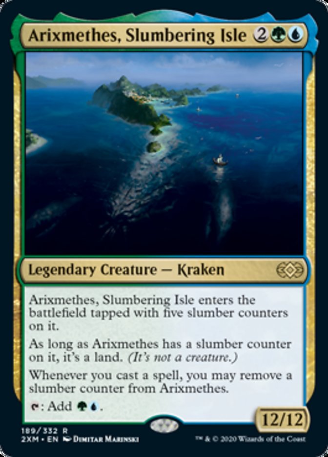 Arixmetes, Ilha Hibernante / Arixmethes, Slumbering Isle - Magic: The Gathering - MoxLand