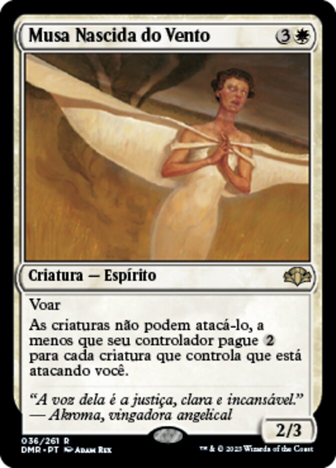 Musa Nascida do Vento / Windborn Muse - Magic: The Gathering - MoxLand