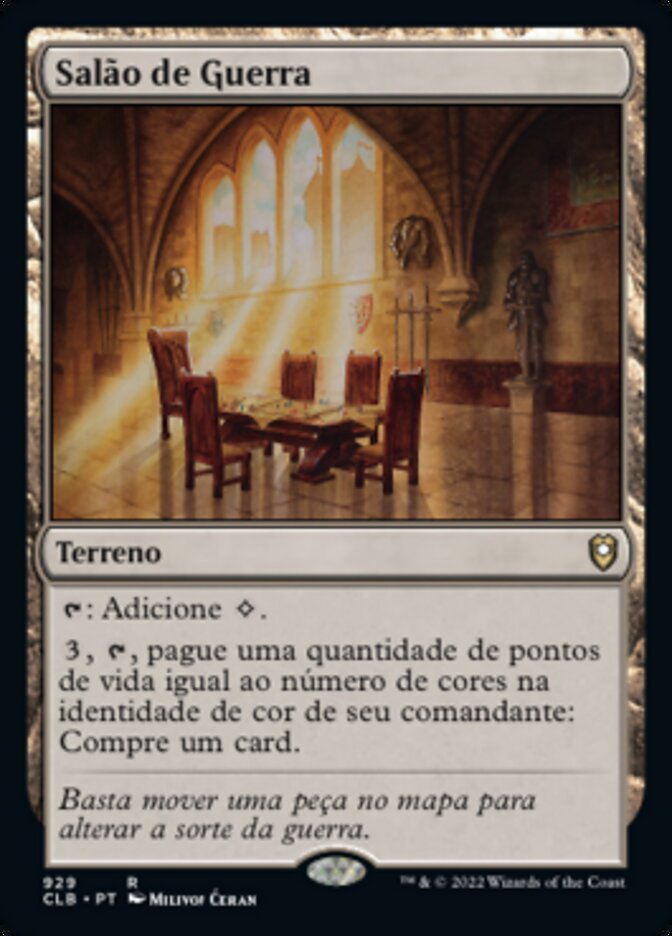 Salão de Guerra / War Room - Magic: The Gathering - MoxLand