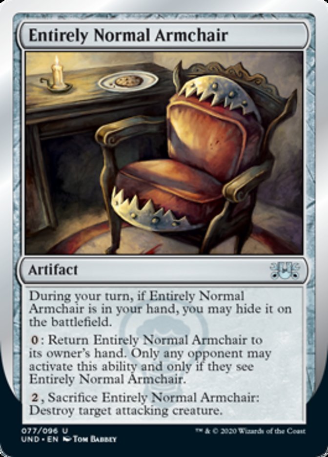 Entirely Normal Armchair / Entirely Normal Armchair - Magic: The Gathering - MoxLand