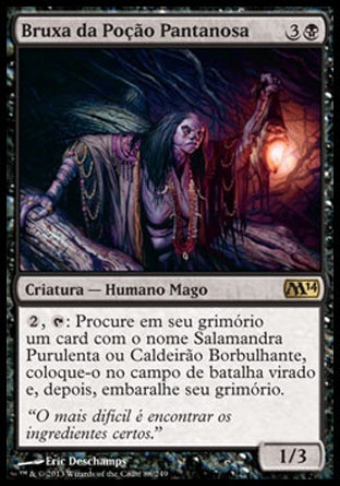 Bruxa da Poção Pantanosa / Bogbrew Witch - Magic: The Gathering - MoxLand