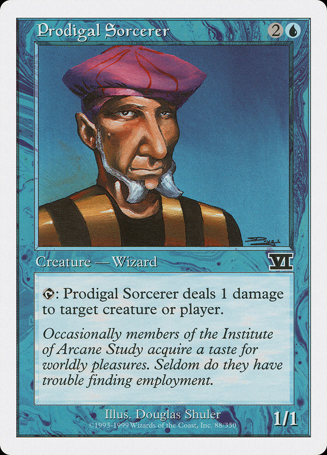 Feiticeiro Pródigo / Prodigal Sorcerer - Magic: The Gathering - MoxLand