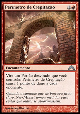 Perímetro de Crepitação / Crackling Perimeter - Magic: The Gathering - MoxLand