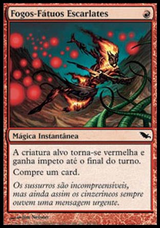 Fogos-Fátuos Escarlates / Crimson Wisps - Magic: The Gathering - MoxLand