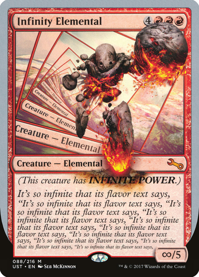 Infinity Elemental - Magic: The Gathering - MoxLand