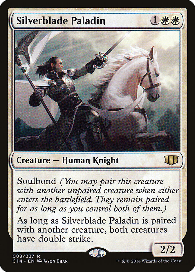 Paladino da Espada de Prata / Silverblade Paladin - Magic: The Gathering - MoxLand