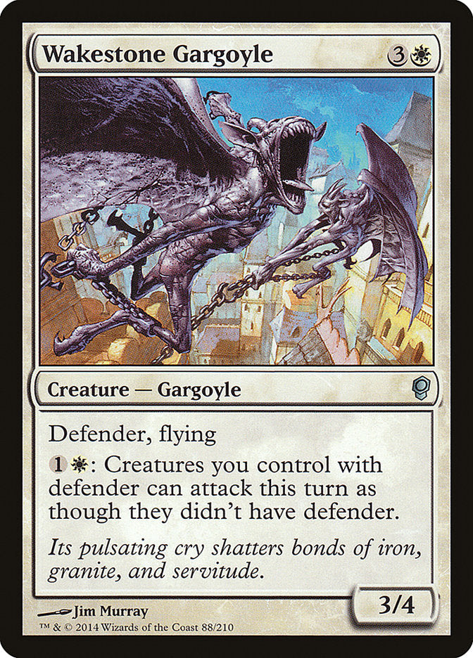 Gárgula de Pedra Despertada / Wakestone Gargoyle - Magic: The Gathering - MoxLand