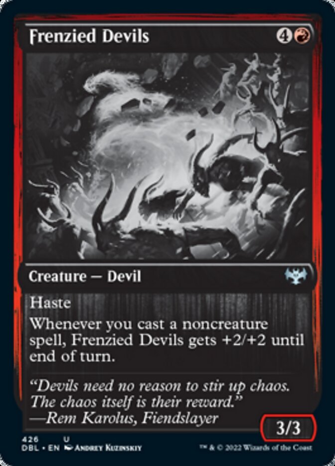 Diabos Frenéticos / Frenzied Devils - Magic: The Gathering - MoxLand