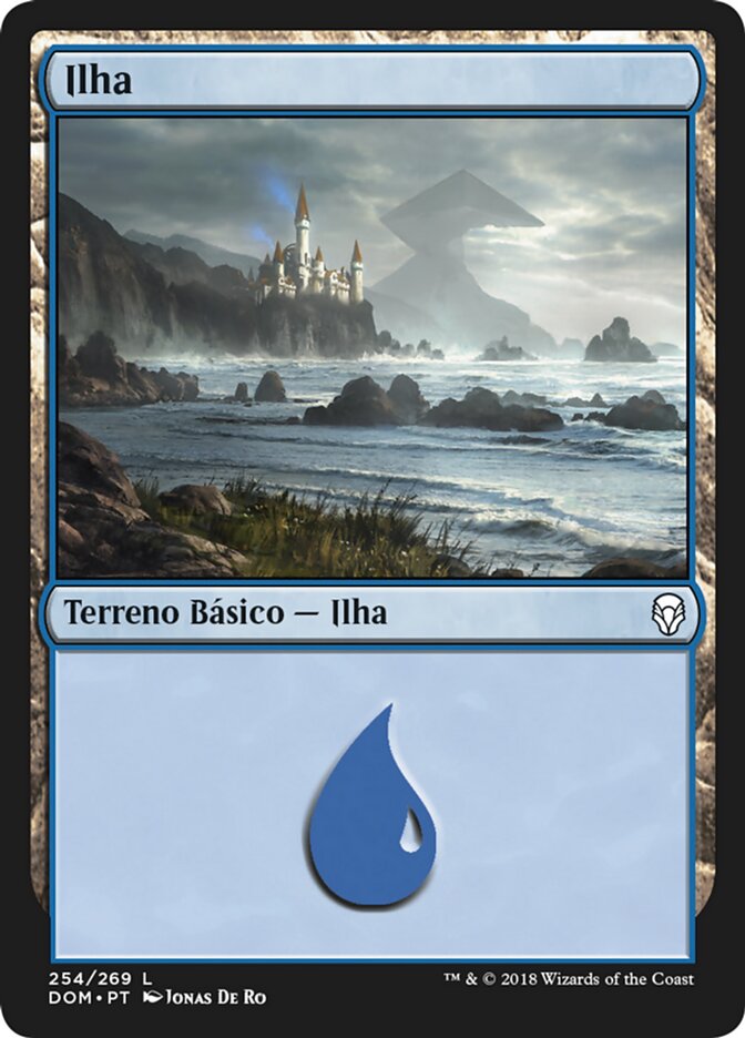 Ilha / Island - Magic: The Gathering - MoxLand