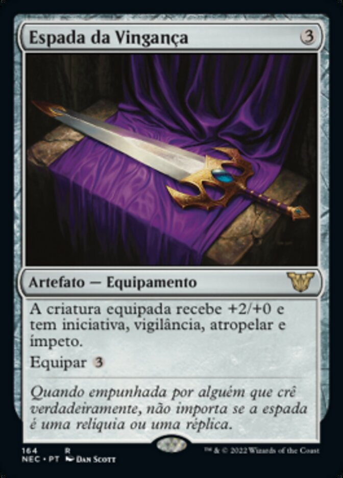 Espada da Vingança / Sword of Vengeance - Magic: The Gathering - MoxLand