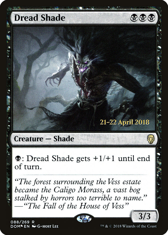 Sombra Aterrorizante / Dread Shade - Magic: The Gathering - MoxLand