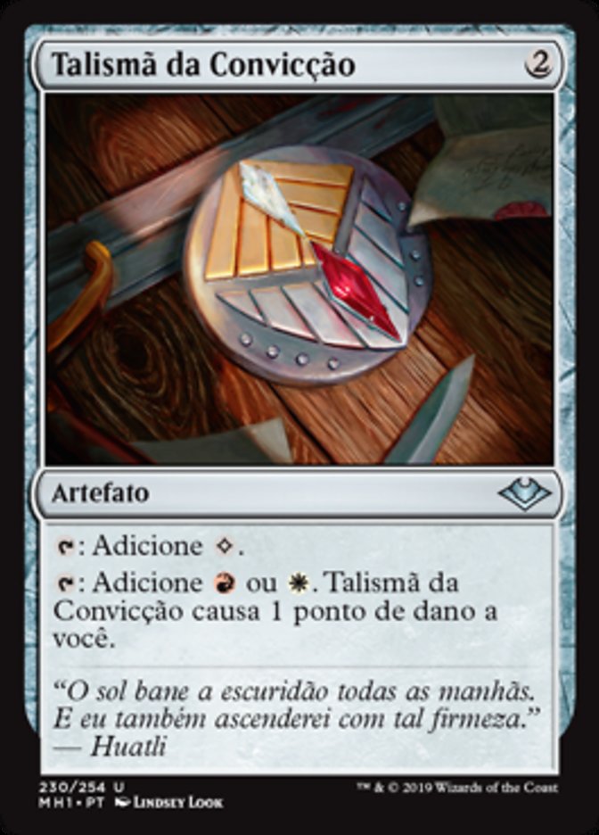 Talismã da Convicção / Talisman of Conviction - Magic: The Gathering - MoxLand