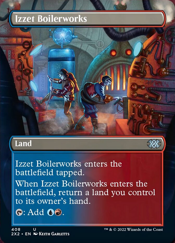 Fábrica de Caldeira Izzet / Izzet Boilerworks - Magic: The Gathering - MoxLand