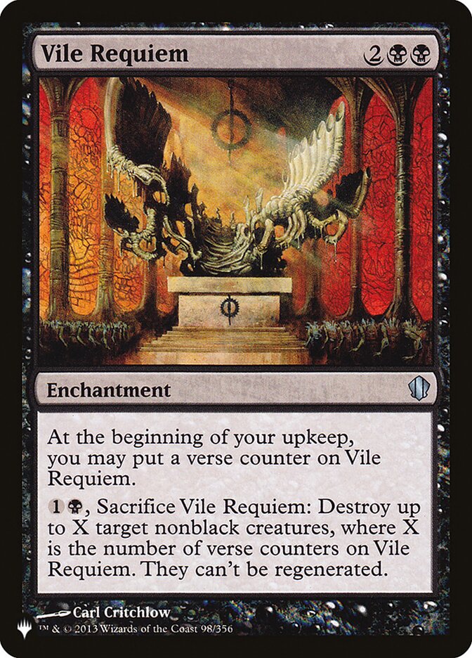 Réquiem Vil / Vile Requiem - Magic: The Gathering - MoxLand