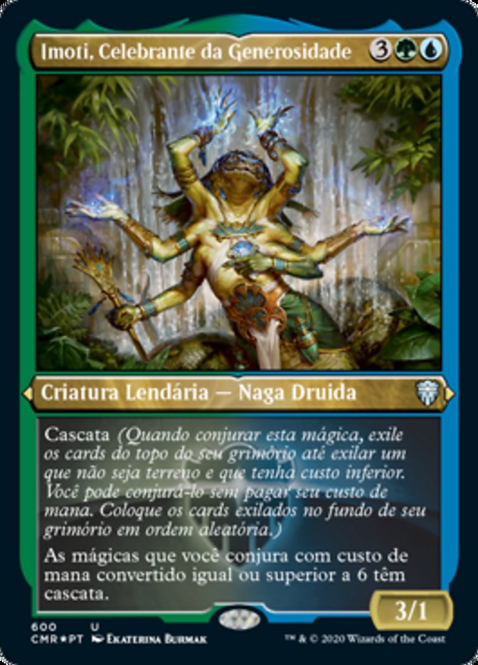 Imoti, Celebrante da Generosidade / Imoti, Celebrant of Bounty - Magic: The Gathering - MoxLand