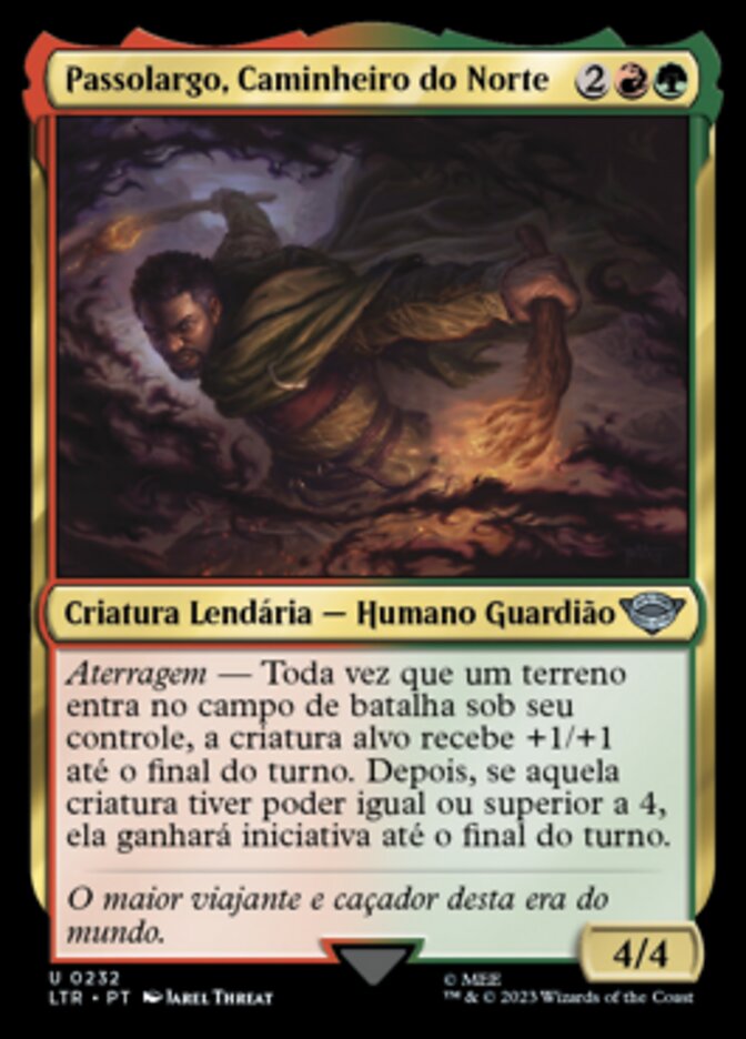 Passolargo, Caminheiro do Norte / Strider, Ranger of the North - Magic: The Gathering - MoxLand