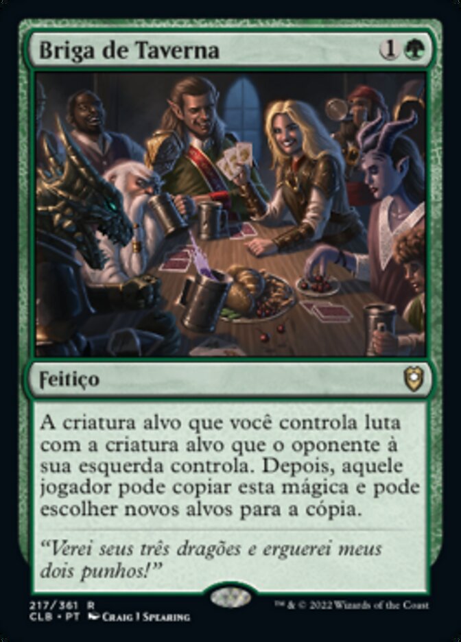 Briga de Taverna / Barroom Brawl - Magic: The Gathering - MoxLand