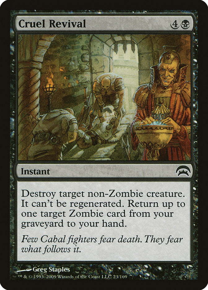 Renascimento Cruel / Cruel Revival - Magic: The Gathering - MoxLand