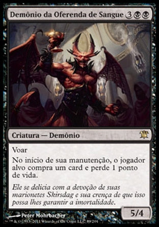 Demônio da Oferenda de Sangue / Bloodgift Demon - Magic: The Gathering - MoxLand