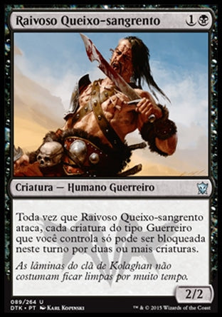 Raivoso Queixo-sangrento / Blood-Chin Rager - Magic: The Gathering - MoxLand